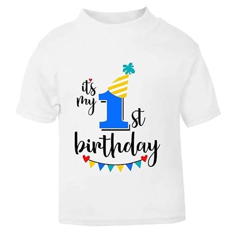 Amazon.com: First Birthday Tshirt